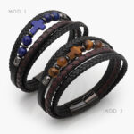 Pulso Caballero Vinipiel Acero Inoxidable 269