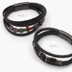 Pulso Caballero Vinipiel Acero Inoxidable 270