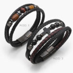 Pulso Caballero Vinipiel Acero Inoxidable 271