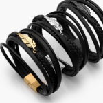 Pulso Caballero Vinipiel Acero Inoxidable 277