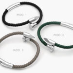 Pulso Caballero Vinipiel Acero Inoxidable 285