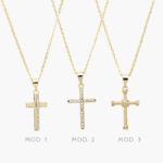 Collar Cruces Chapa de Oro 308