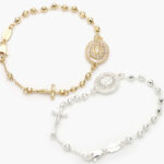 Pulso Misterio Chapa de Oro/Rodio 262