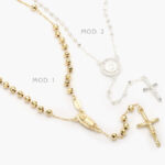 Rosario Virgen Guadalupe Chapa de Oro 90