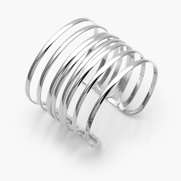 Brazalete Chapa de Rodio Chunky 631 - Image 1