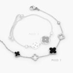 Pulso Flor Esmalte Acero Inoxidable 688