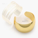 Brazalete Chapa de Oro Chunky 0629