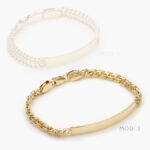 Esclava Chapa de Oro 09