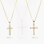 Collar Cruces Chapa de Oro 308