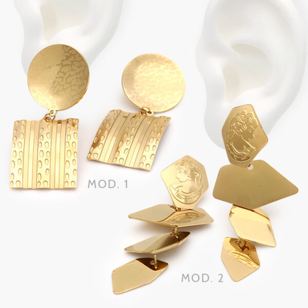 Aretes Acero Inoxidable 185 - Image 1