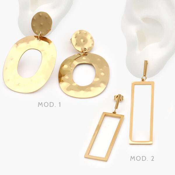 Aretes Acero Inoxidable 186 - Image 1