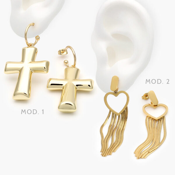 Aretes Acero Inoxidable 195 - Image 1