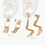 Aretes Acero Inoxidable 209