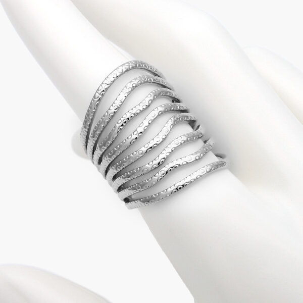 Anillo Ajustable Chunky Acero Inoxidable 0514 - Image 2