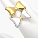 Anillo Ajustable Moño Acero Inoxidable 520