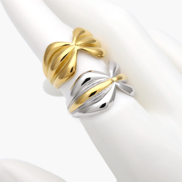 Anillo Ajustable Chunky Acero Inoxidable 521 - Image 1
