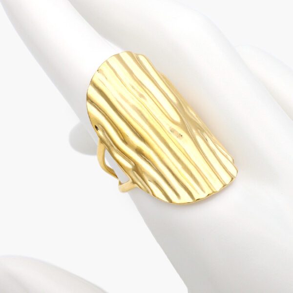 Anillo Ajustable Chunky Acero Inoxidable 536 - Image 1
