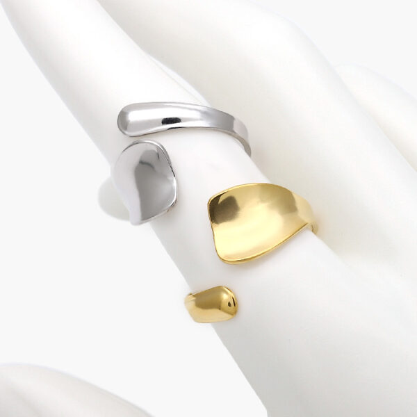 Anillo Ajustable Chunky Acero Inoxidable 537 - Image 1