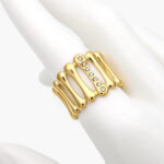Anillo Ajustable Chunky Acero Inoxidable 543