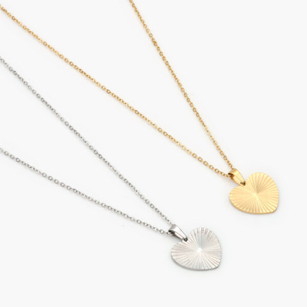 Collar Corazón Acero Inoxidable 534 - Image 1