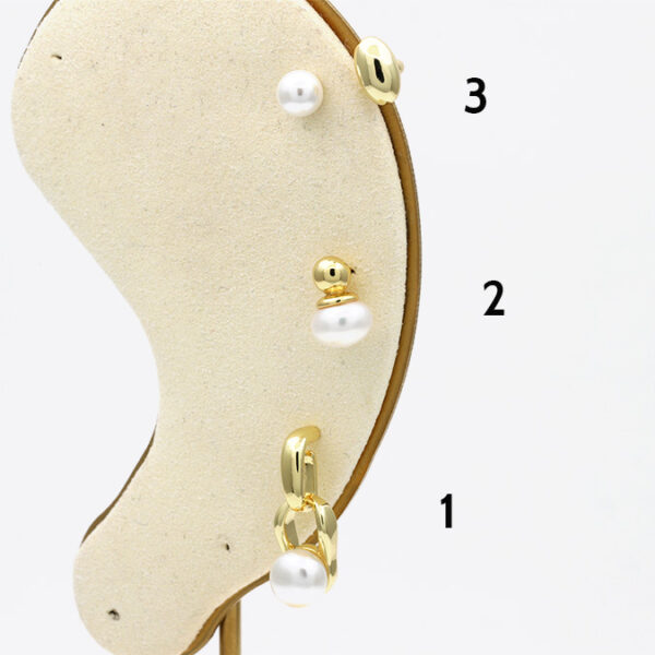 Aretes Valdivia Accesorios Chapa de Oro 01 - Image 1