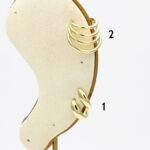 Aretes Valdivia Accesorios Chapa de Oro 11