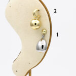 Aretes Valdivia Accesorios Chapa de Oro 04