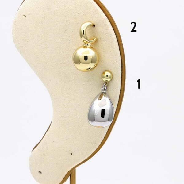 Aretes Valdivia Accesorios Chapa de Oro 04 - Image 1