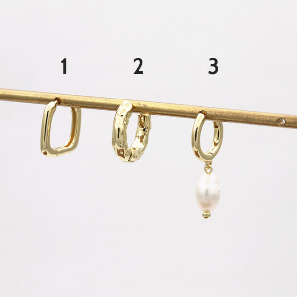Aretes Valdivia Accesorios Chapa de Oro 06 - Image 1