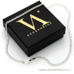 Cadena Cubana Americana Barbada Plata .925 4mm. - Image 3