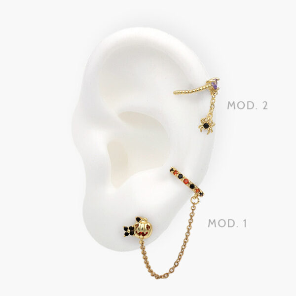 Cuff Halloween Chapa de Oro 114 - Image 1