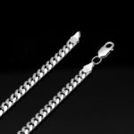 Cadena Cubana Barbada Plata .925 3.8mm. - Image 3