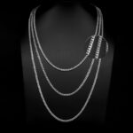 Cadena Cubana Barbada Plata .925 3.8mm.