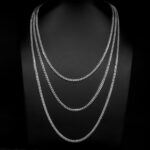 Cadena Cubana Barbada Plata .925 3.8mm. - Image 4