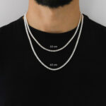 Cadena Cubana Barbada Plata .925 3.8mm. - Image 6