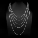 Cadena Cubana Barbada Plata .925 2.2mm.