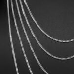 Cadena Cubana Barbada Plata .925 2.2mm. - Image 2