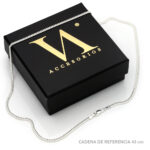 Cadena Cubana Barbada Plata .925 2.2mm. - Image 3