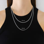 Cadena Cubana Barbada Plata .925 2.2mm. - Image 5