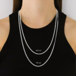 Cadena Cubana Barbada Plata .925 2.8mm. - Image 5