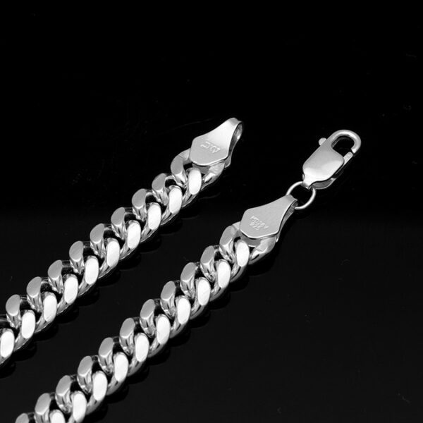 Cadena Cubana Barbada Plata .925 6.4mm. - Image 3