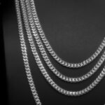 Cadena Cubana Barbada Plata .925 6.4mm. - Image 2