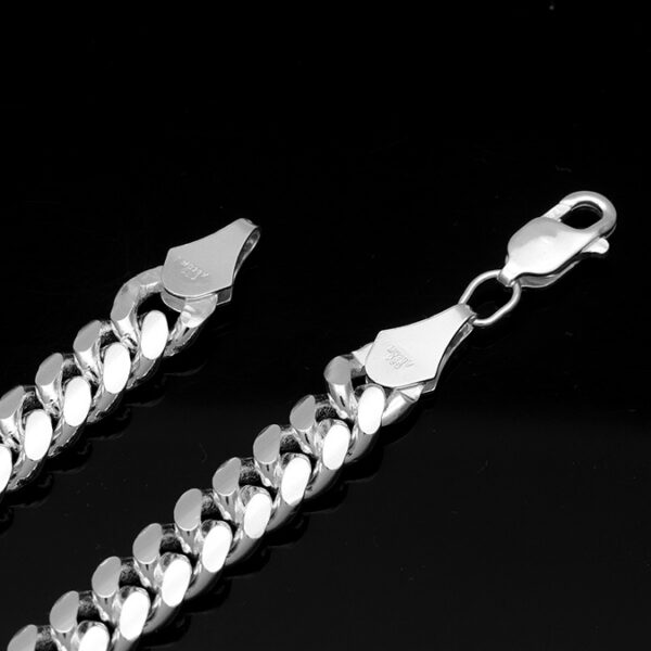 Cadena Cubana Barbada Plata .925 7.6mm. - Image 3
