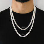 Cadena Cubana Barbada Plata .925 7.6mm. - Image 6