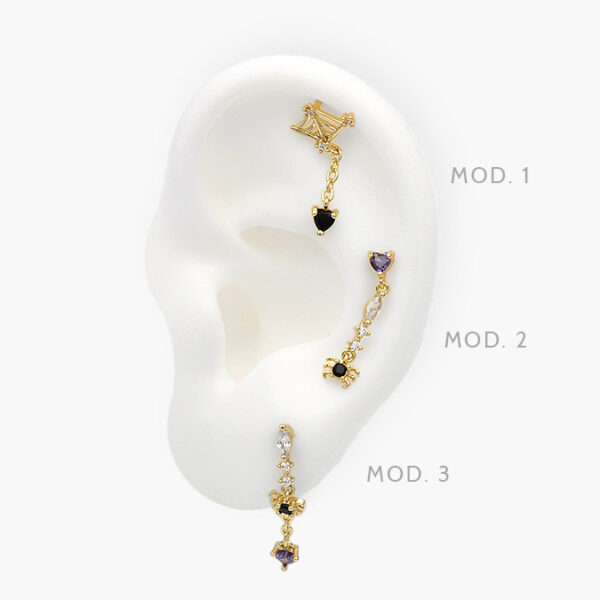 Piercing Halloween Chapa de Oro 25 - Image 1