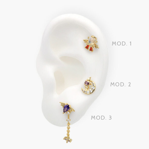 Piercing Halloween Chapa de Oro 26 - Image 1
