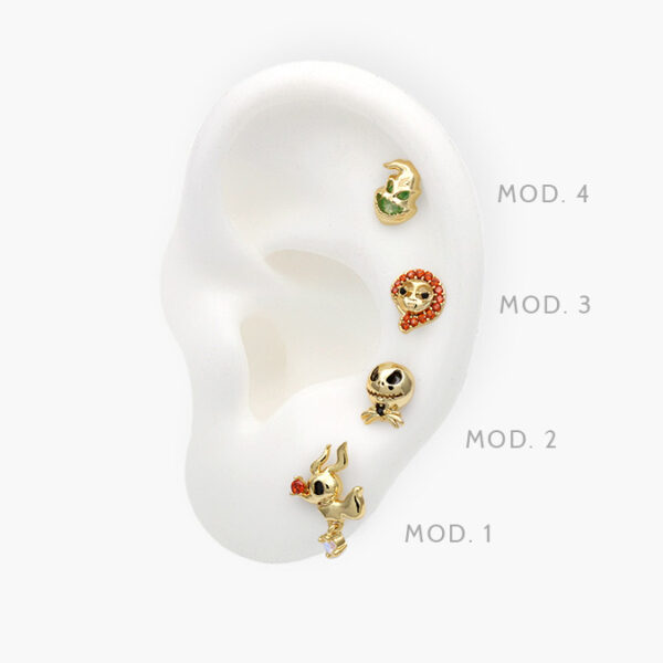 Piercing Halloween Chapa de Oro 29 - Image 1