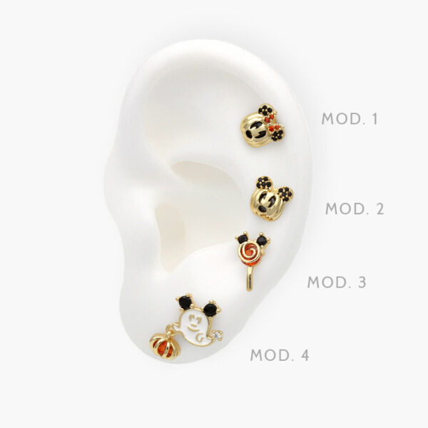 Piercing Halloween Chapa de Oro 31 - Image 1