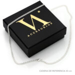 Cadena Casada Barbada Plata .925 2.7mm. - Image 3