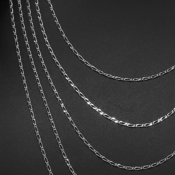 Cadena Fígaro 1x1 Plata .925 1.8mm. - Image 2